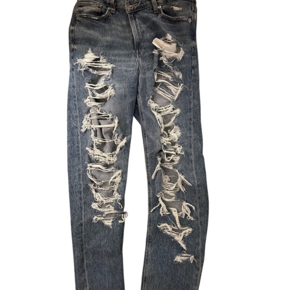 American Eagle highest Rise‎ Mom Jean, size 10 Long